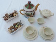 Nursery Teaset, 40+ Wade pottery animals and a Circus Teapot