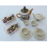 Nursery Teaset, 40+ Wade pottery animals and a Circus Teapot