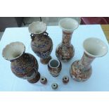 Collection of Japanese Vases