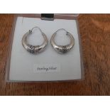 Boxed sterling silver earrings