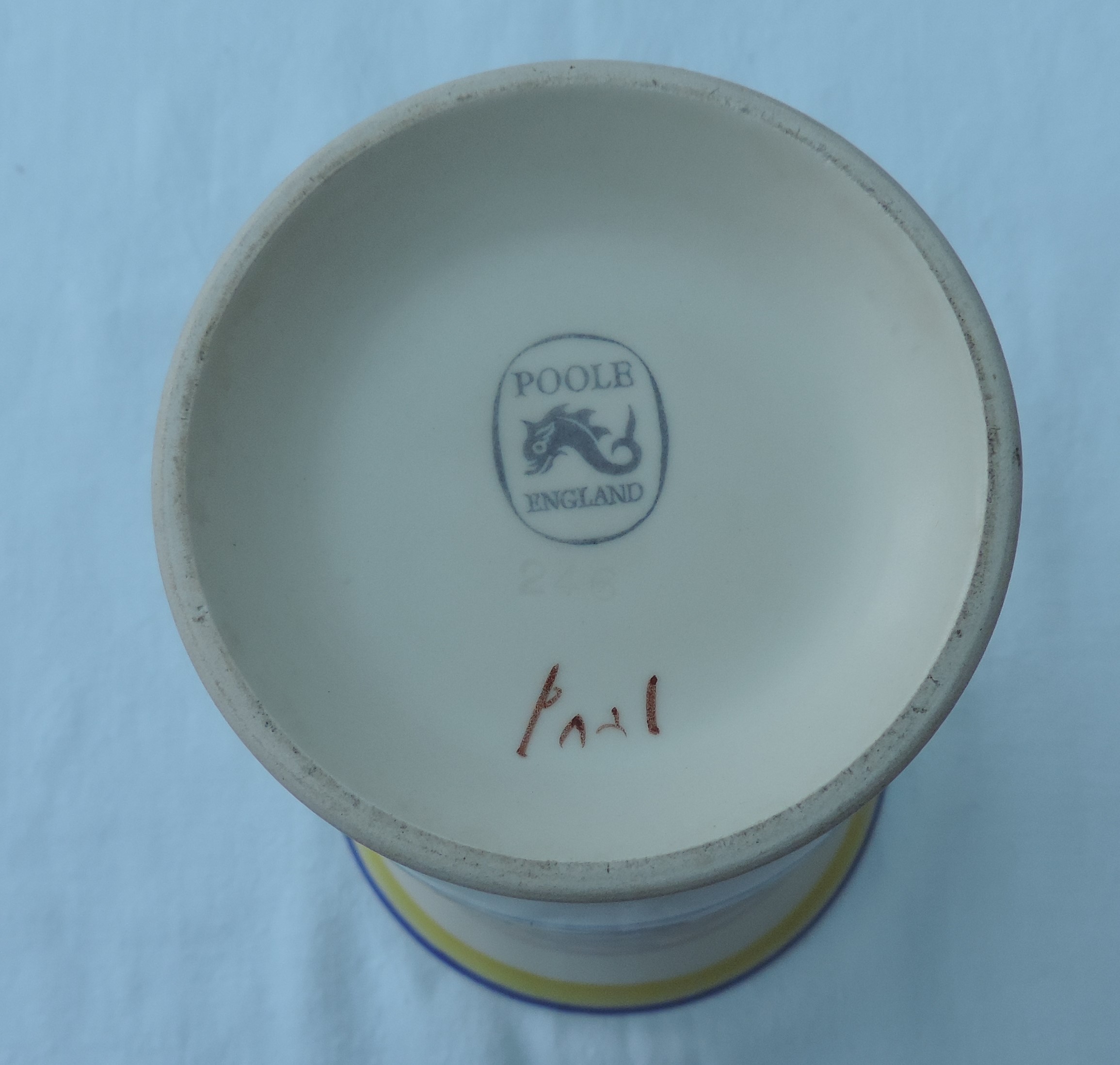 2 Poole Pottery Bowls and a Poole Pottery Vase - Image 3 of 7