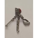 JJ Jonette Ski Boot Pin