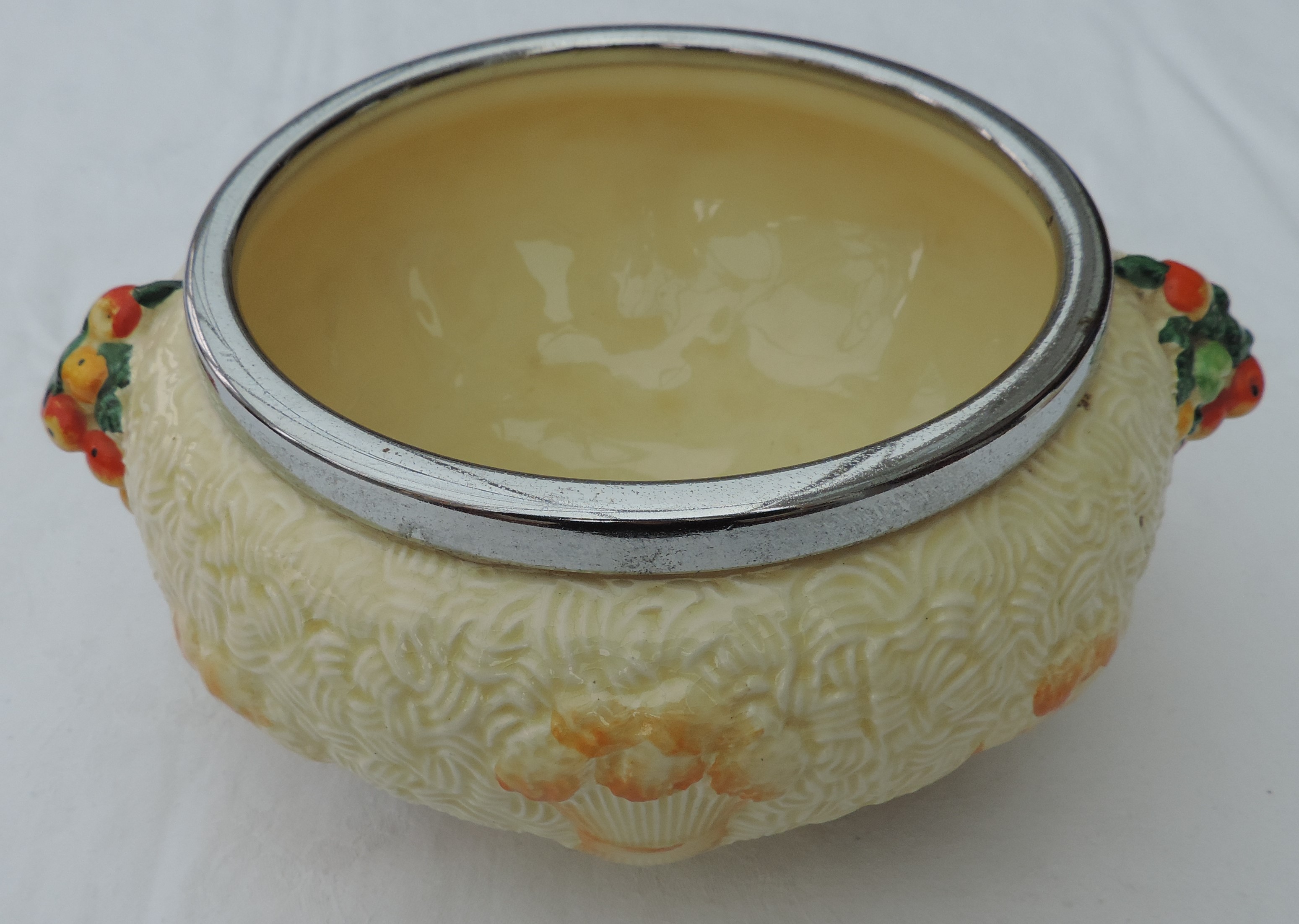 Clarice Cliff Celtic Harvest Salad Bowl and Preserve Pot - Image 2 of 6