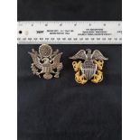 Vintage USA Naval Badges