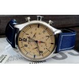 Alpina Chronograph vintage style Dial Quality swiss made