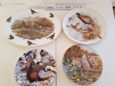 Collection of Game Bird Plates