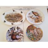 Collection of Game Bird Plates