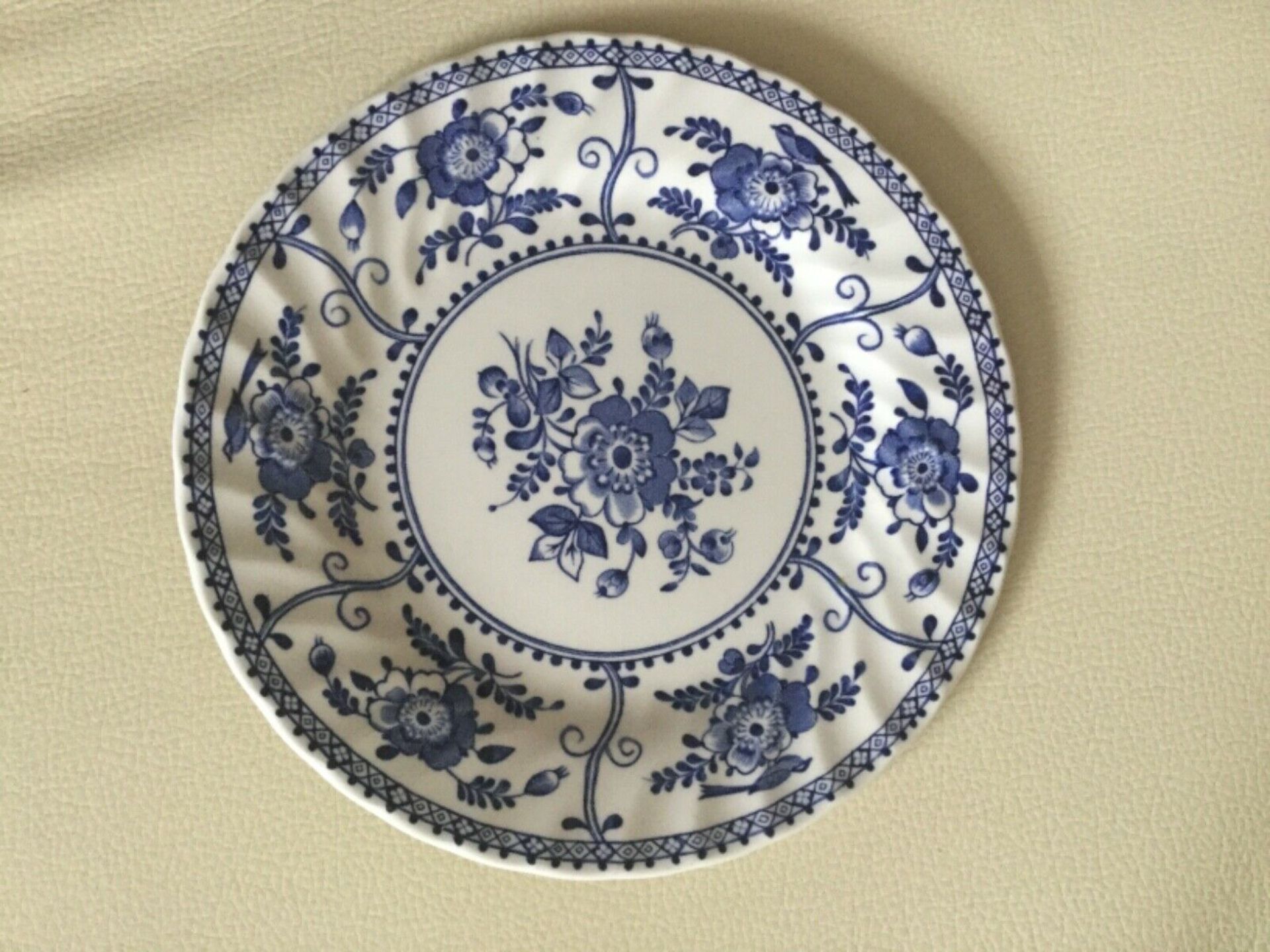 Johnson Brothers “ Indies ” Blue & White Plates 24 pieces - Image 3 of 7