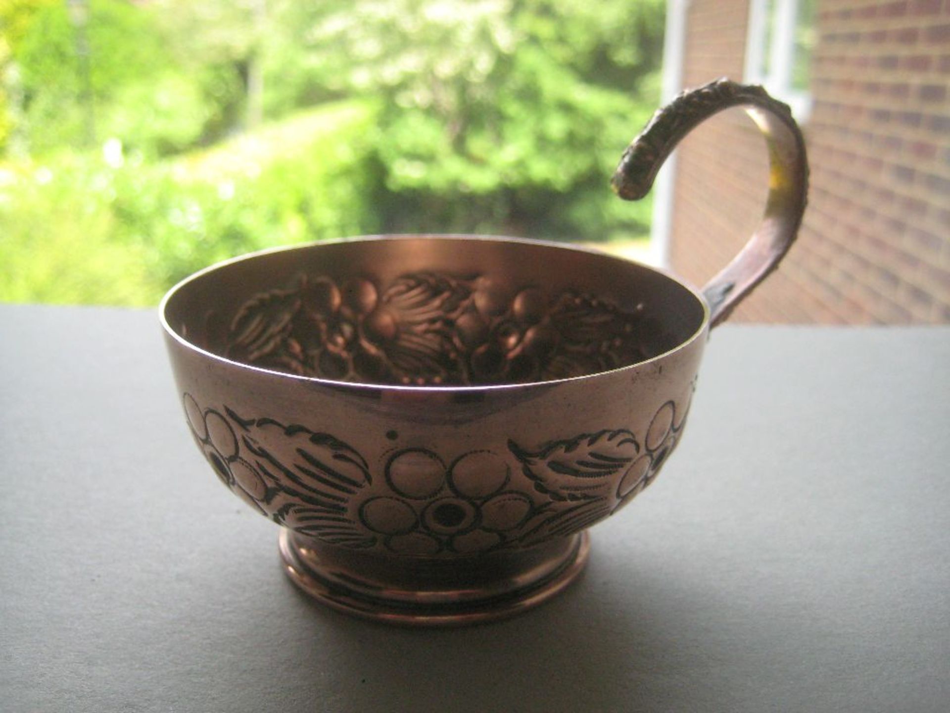 Vintage Art Nouveau Copper Cup - Image 2 of 11