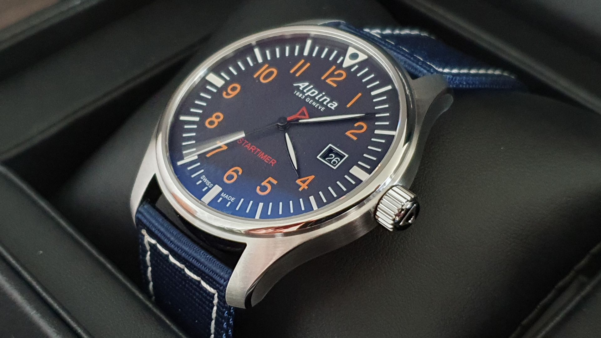 Alpina Startimer Pilot Blue