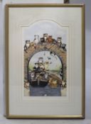 "Canal Capers" Linda Jane Smith Limited Edition Print