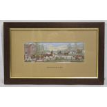 Framed Cashs Miniature Woven Picture Silk Picture