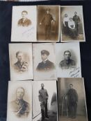 WW1 Servicemen portrait Postcards