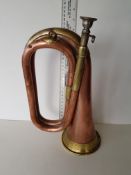 Vintage Brass and Copper Bugle