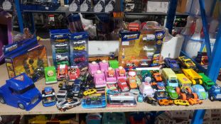 A Large Quantity Of Mixed Toy Cars To Include Adventure Force