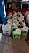 18 Items : Mixed Screen Wash To Include Carplan Demon Freeze & Auto Drive All Season Screen Wash