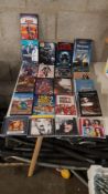 22 Items. Mixed DVD, CD & Book Lot. To Include The Inbetweeners Series 1-3 (Sealed), Jurassic World