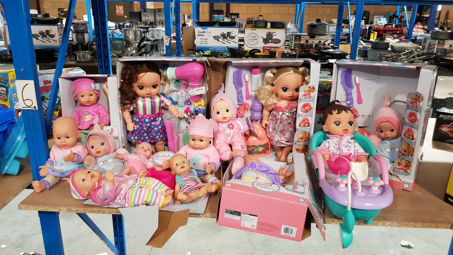 Approx 13 Items : Mixed My Sweet Baby Dolls To Include Style & Play Doll