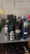 Approx 30 X Thermos / Drinking Vessels
