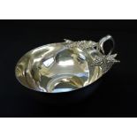 Antique Art Nouveau Silver Plated Bowl