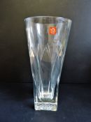 Italian RCR Crystal Vase 30cm Tall