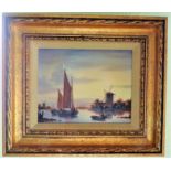 Bernard Page Original Oil Painting Signed by Artist