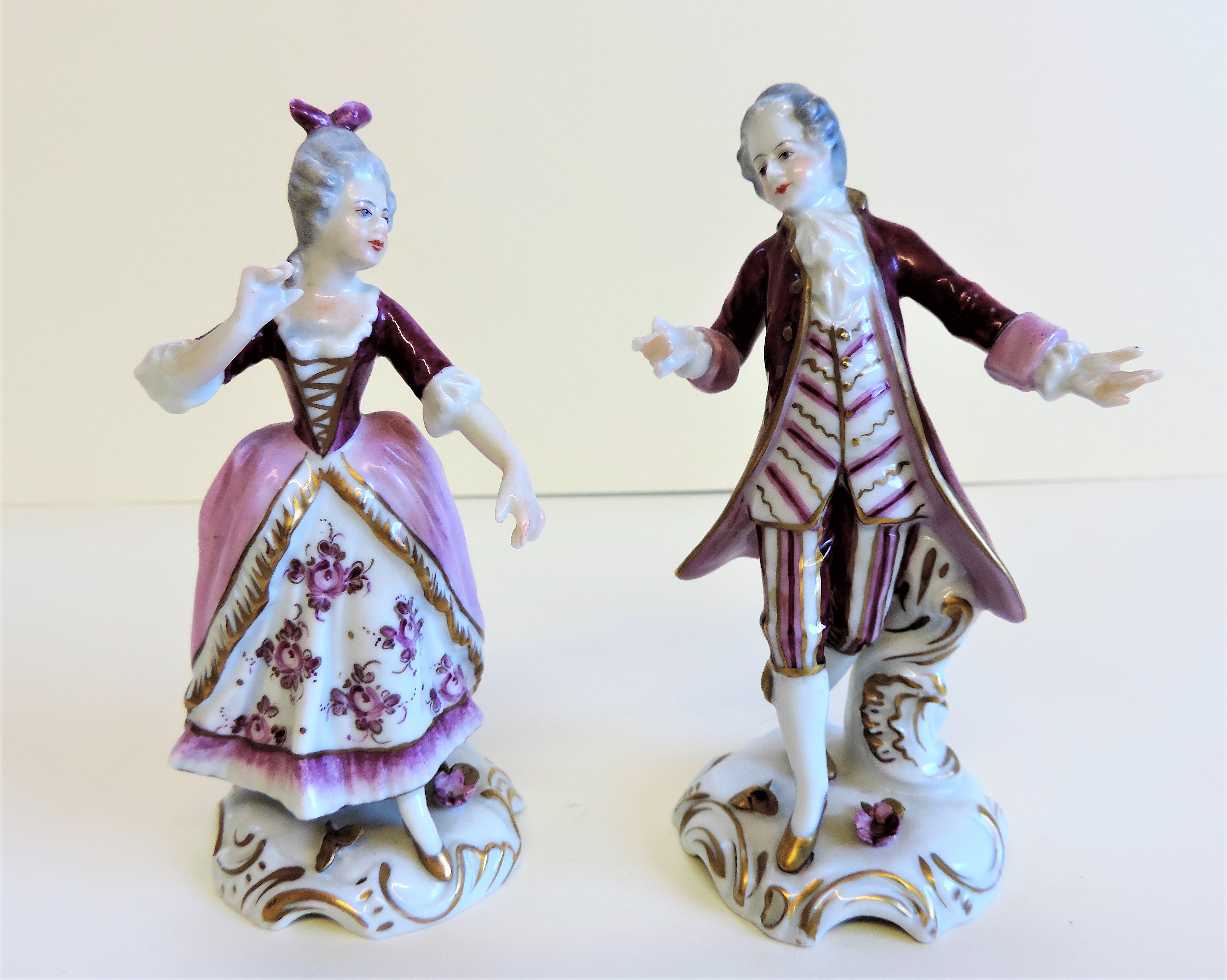 Antique Volkstedt Porcelain Figurines - Image 2 of 14