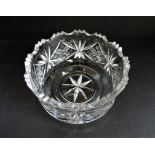 Vintage Bohemian Crystal Bowl