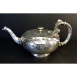 Antique Victorian Silver Plated Teapot
