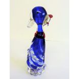 Vintage Murano Glass Dog Figurine