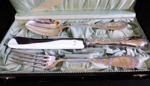 Vintage WMF Silver Plated Cutlery Serving Set