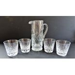 Crystal Jug & Glasses Set