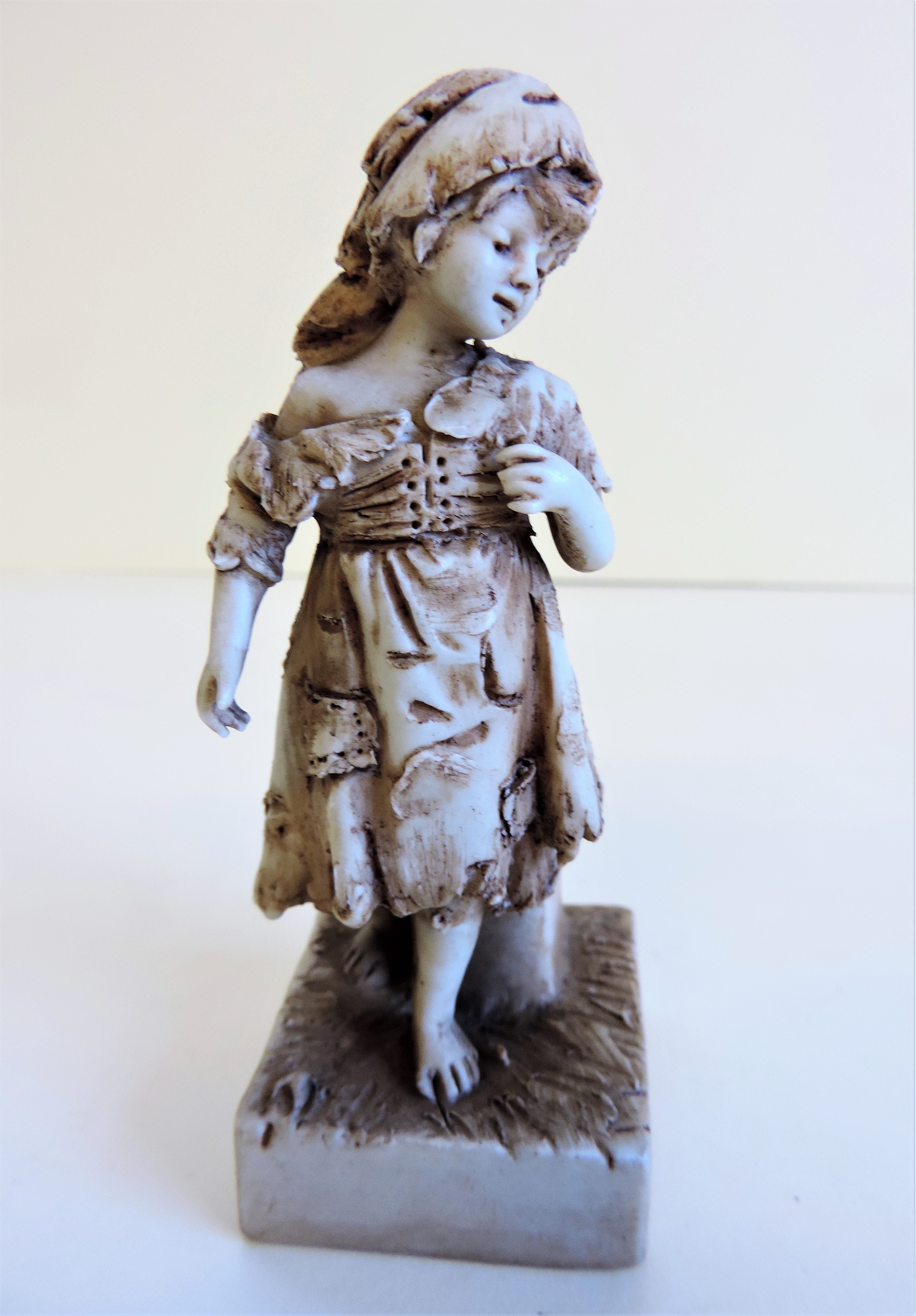 Antique German Porcelain Miniature Figurine - Image 6 of 12