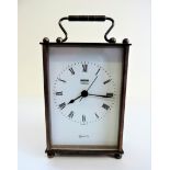 Vintage Smiths Timecal Brass Carriage Clock