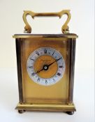 A. W. Porter & Son French Style Brass Carriage Clock