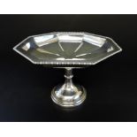 Antique Silver Plated Cake/Fruit Stand