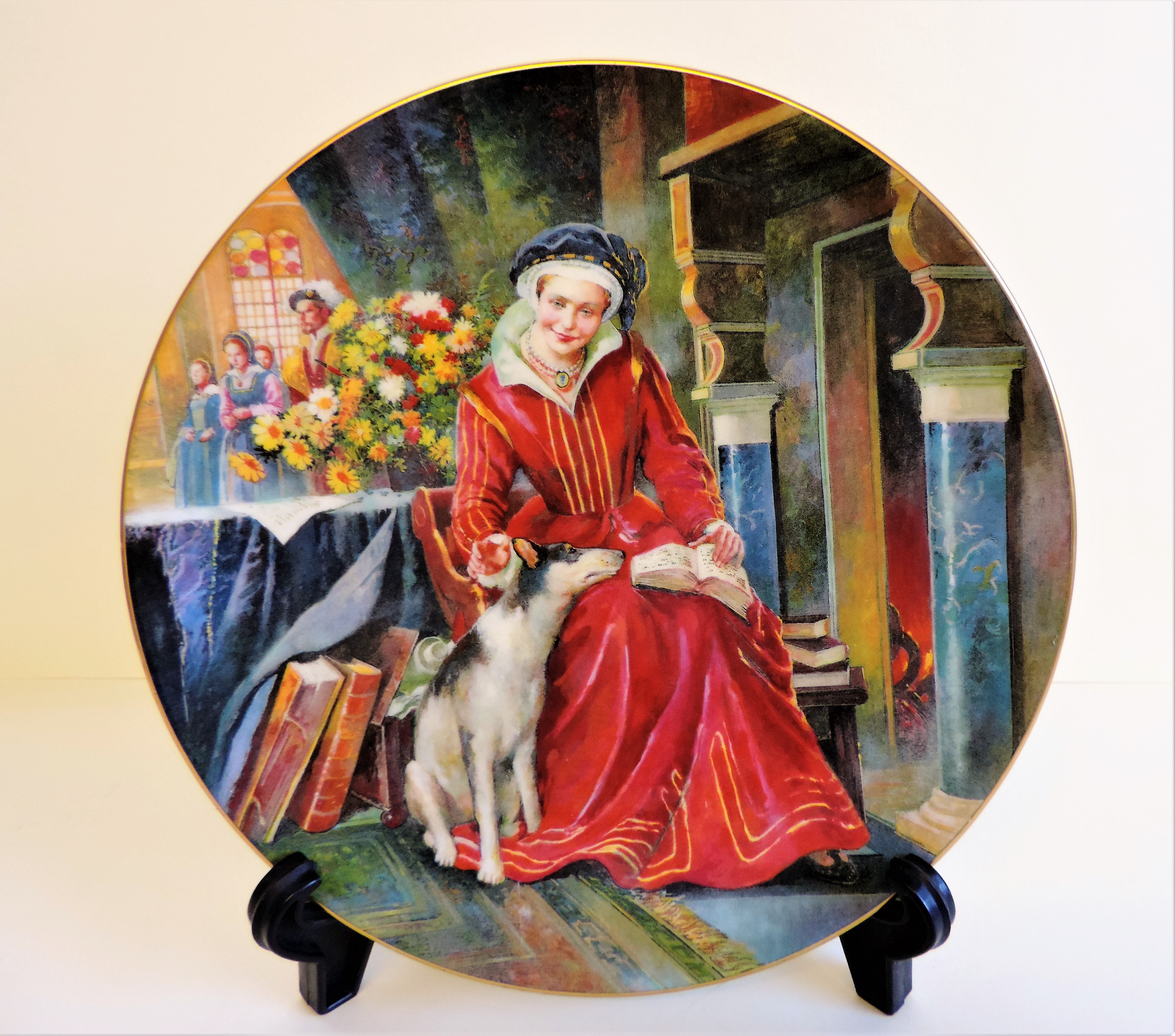 Royal Doulton King Henry VIII Series Catherine Parr' Fine Bone China Plate - Image 2 of 6