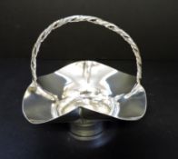 Antique Silver Plated Bon Bon/Sweet Basket