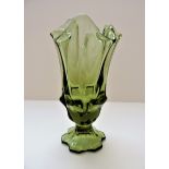Vintage Venetian Murano Glass Hankerchief Vase