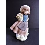 Lladro Sweet Scent Girl Figurine