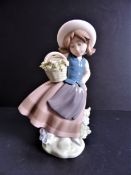 Lladro Sweet Scent Girl Figurine