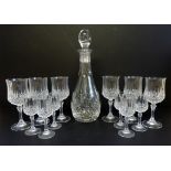 Crystal Decanter Drinks Set