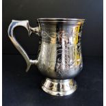 Vintage Silver Plate Tankard