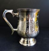 Vintage Silver Plate Tankard