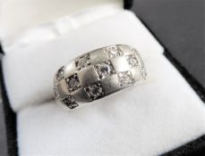 Sterling Silver Cubic Zirconia Ring