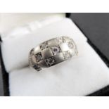 Sterling Silver Cubic Zirconia Ring