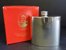Vintage William Grant & Sons Pewter Hip Flask