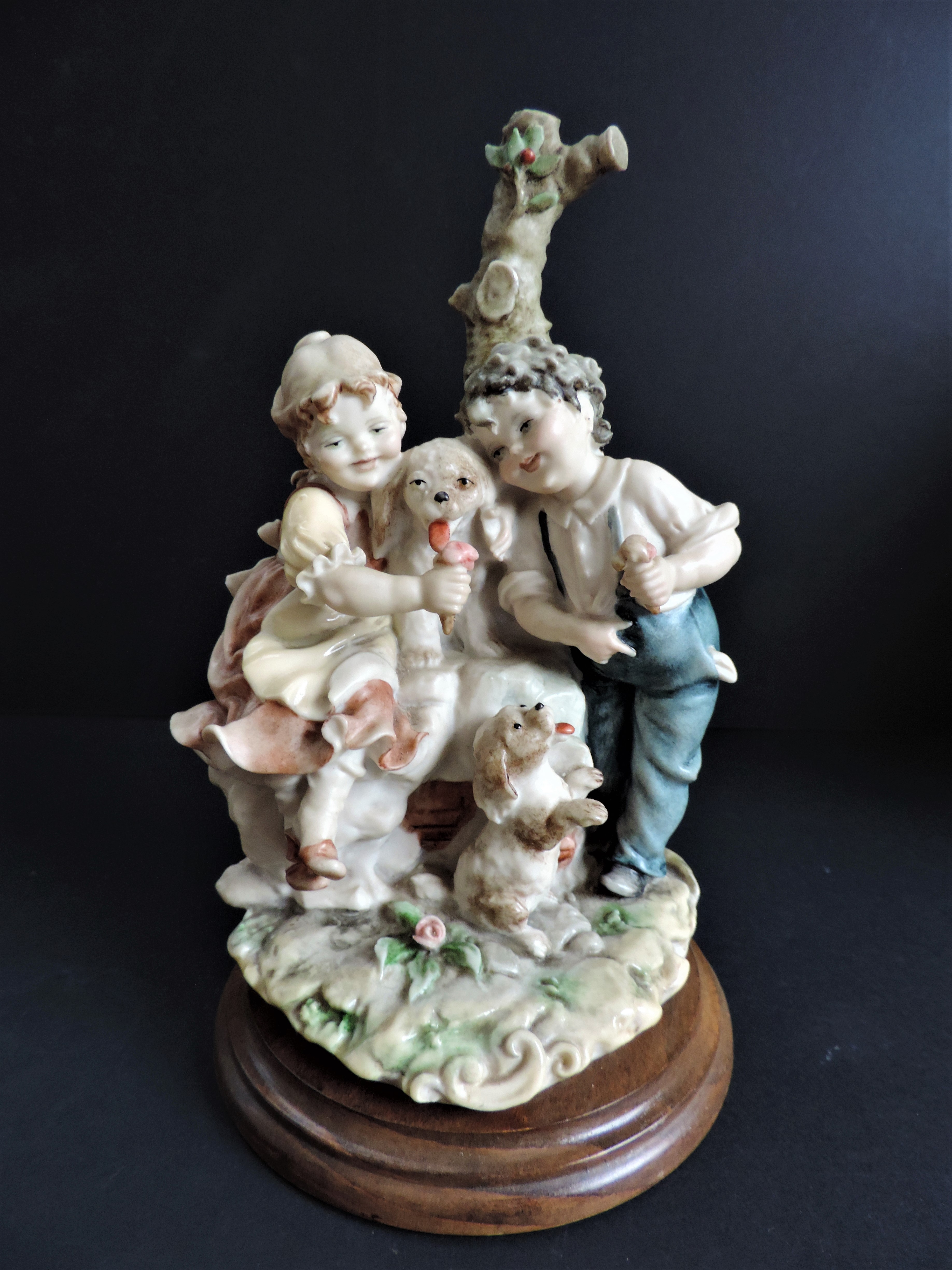 Bruno Merli Naples Porcelain Figurine Florence Italy - Image 3 of 6