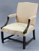 C19th Gainsborough Armchair