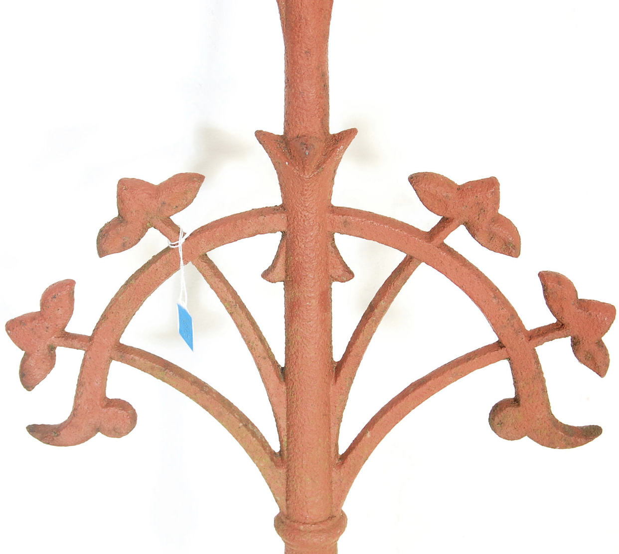 C19th cast-iron weather vane, lightning conductor roofing crest - Image 2 of 5